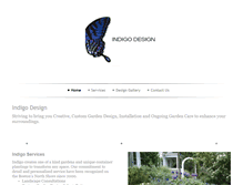 Tablet Screenshot of indigogardendesign.com